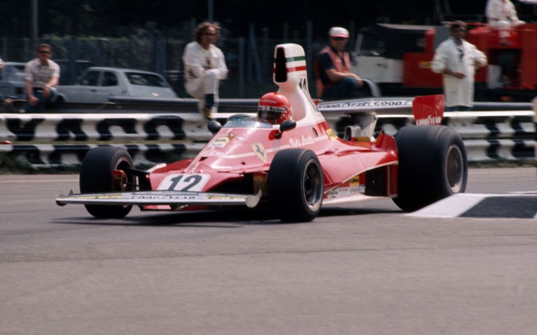 1975 Ferrari driver Niki Lauda