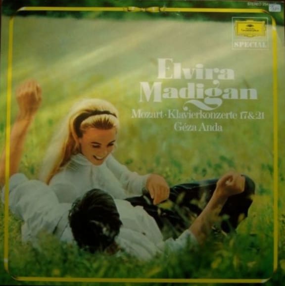 Elvira Madigan - Mozart album cover