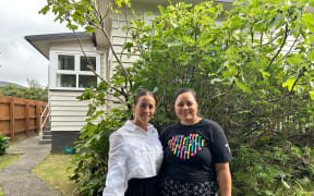 Karaihi Peina and friend.