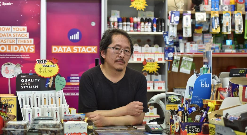 10 O’Clock Dairy owner Sean Lee says the government should pay for all stores to have smoke cannon security systems.