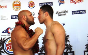Jason Bergman (L) and Joseph Parker