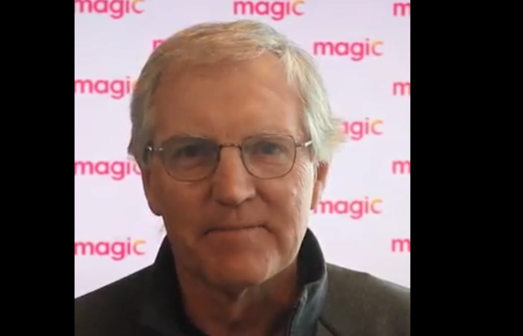 MagicTalk host Peter Williams in the studio.