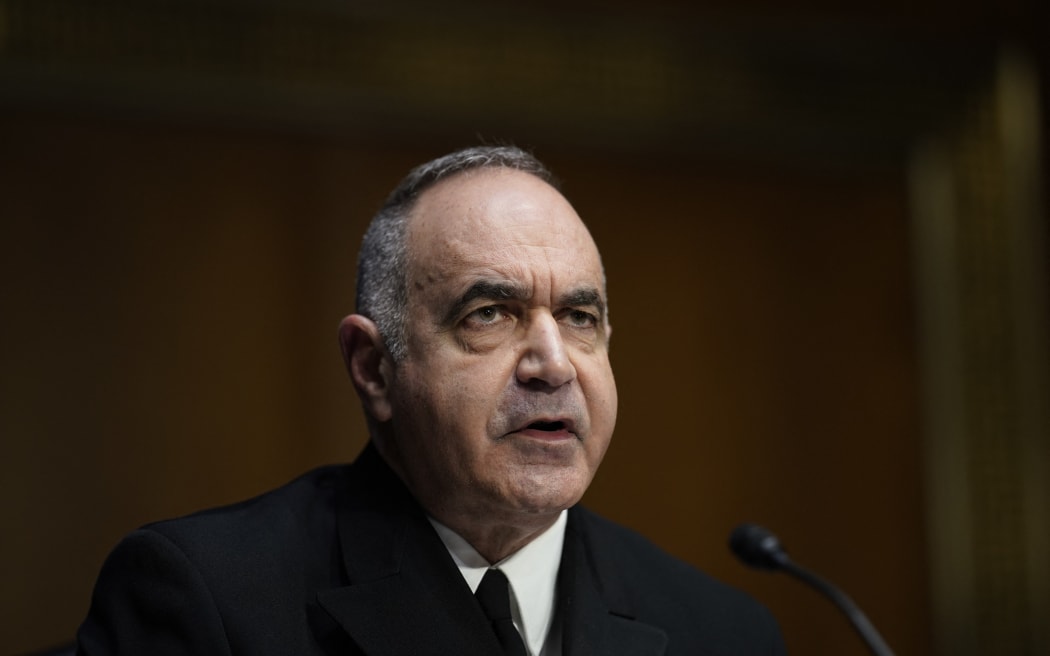 US Admiral Charles  Richard