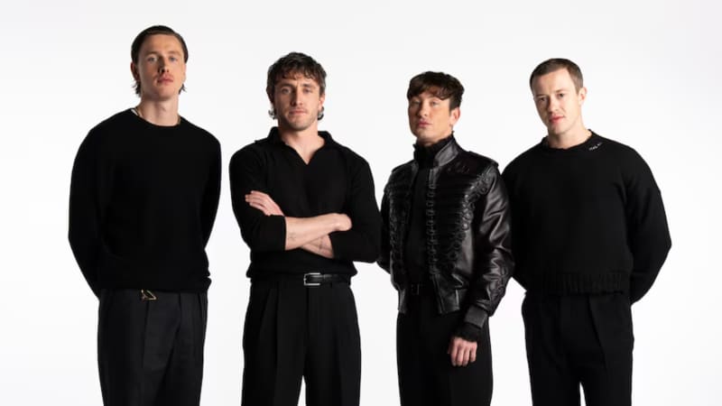 Harris Dickinson, Paul Mescal, Barry Keoghan and Joseph Quinn will all appear in the four upcoming biopics on The Beatles, due for release in 2028.