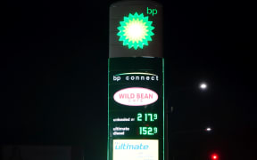 A BP service station on the Kapiti Coast.