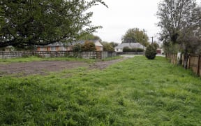 A site on Graham St has been cleared as Kāinga Ora wants to build three new townhouses on it.