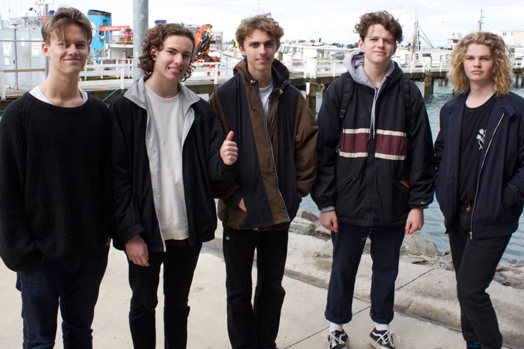 Yukon Era (L-R: Pierre Beasley, Christian Dimick, Ben Pogson, Lachie Thurlow, James Thorrington)
