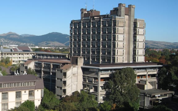 James Hight building at the University of Canterbury