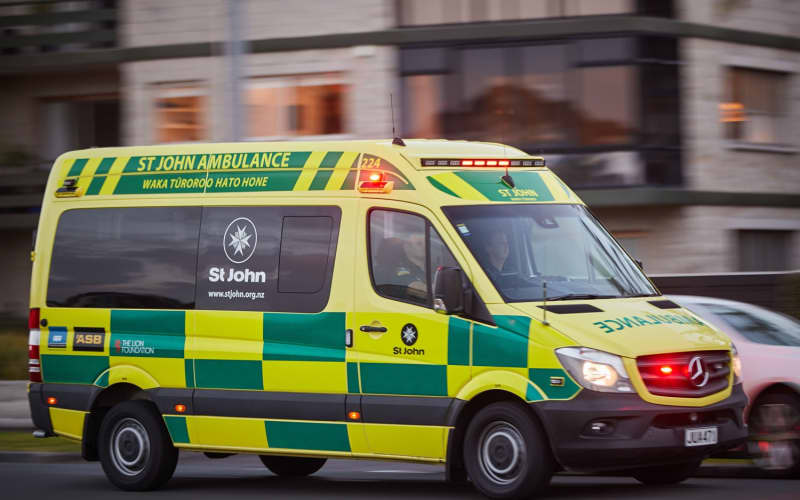 One injured after ambulance, school bus collide | RNZ