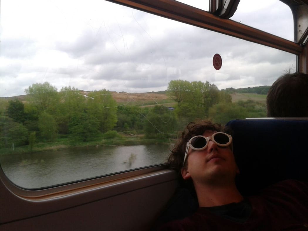 En route to Brighton for the Great Escape Festival.