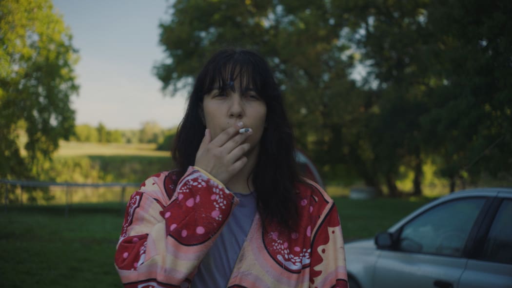 Dakota Ray Hebert as Beck in the Mohawk movie Run Woman Run.