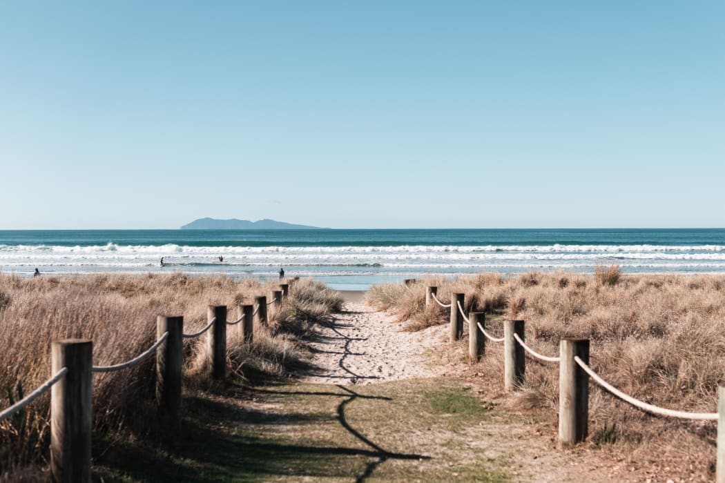 Waihi Beach, in the Bay of Plenty.