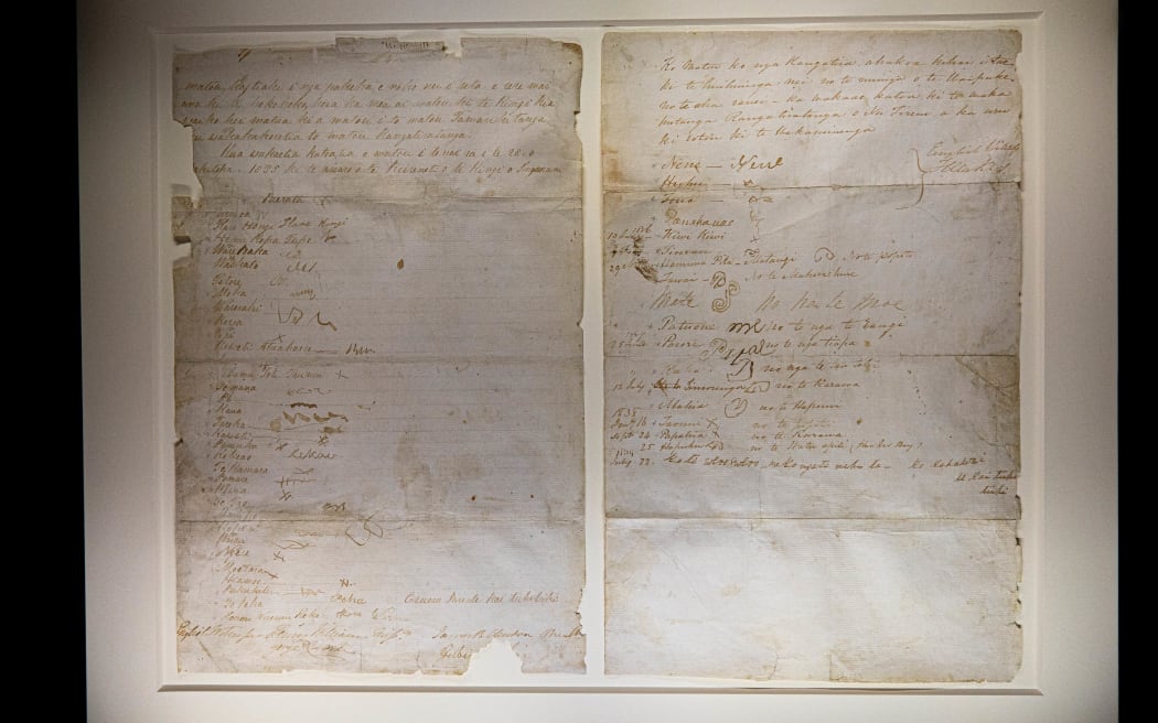 He Whakaputanga o Te Rangatiratanga o Nu Tireni