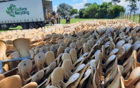 Old seating removed from Yarrow Stadium in New Plymouth is to be reused by Gisborne Speedway.