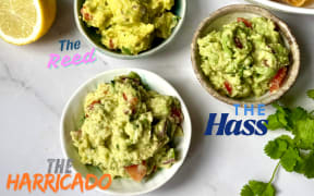 Julie North smashes guacamole out of four types of avocado to see which comes out best.