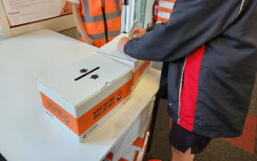 Kids Voting at Remuera Intermediate School. Election 2023.