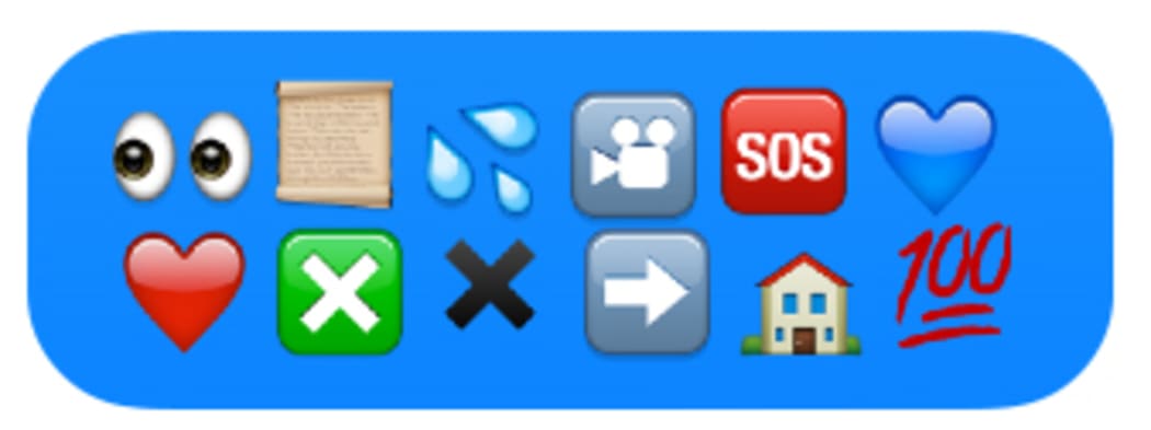 iPhone screenshot of emoji showing passing of anti-terror legislation