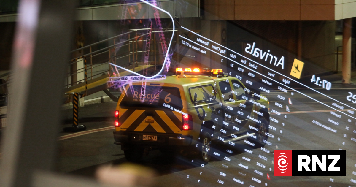 Stranded travellers return to Wellington Airport after fire disruption