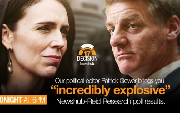 Newshub were not exactly underselling the results of its latest opinion poll this week.