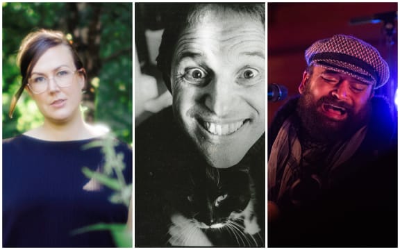 From left: Nadia Reid, Chris Knox and Troy Kingi.