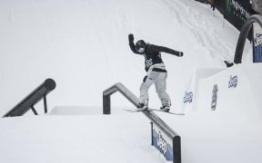 Zoi Sadowski-Synnott of New Zealand wins gold in the Snowboard Slopestyle event at the X Games Aspen, Colorado, 2022.