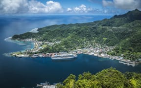Pago Pago, the capital of American Samoa.