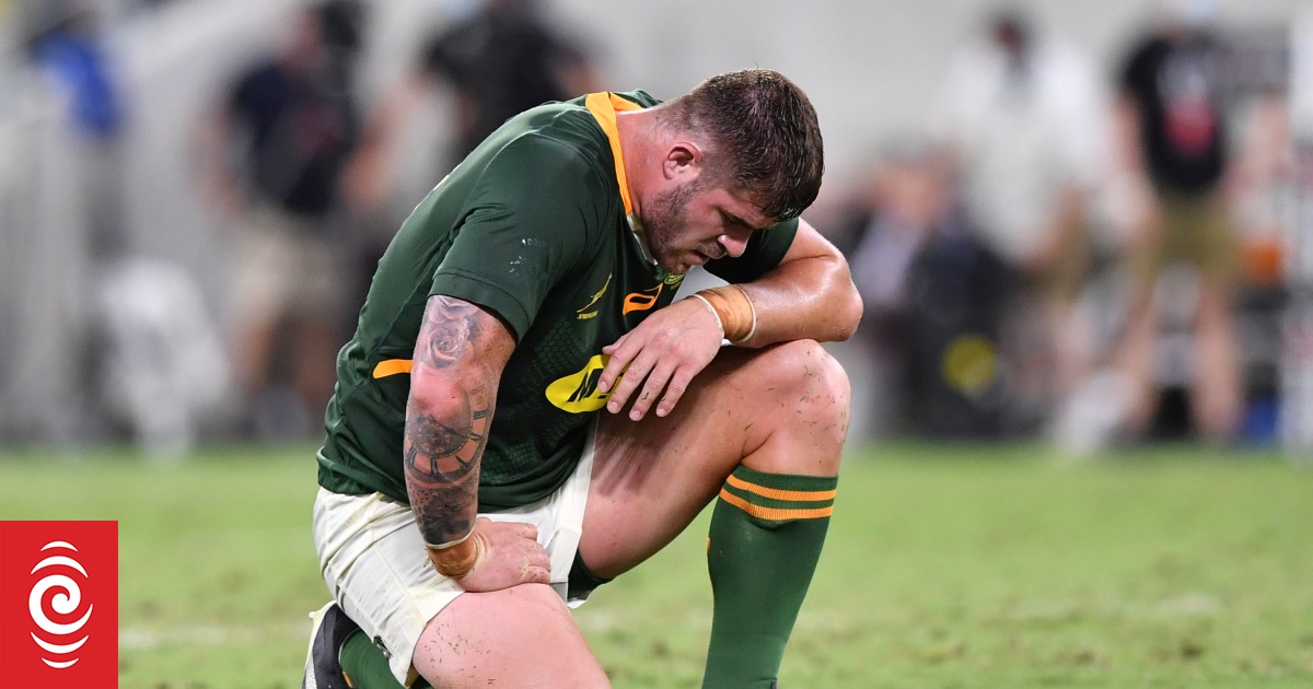 Springboks lose hooker for rest of World Cup | RNZ News