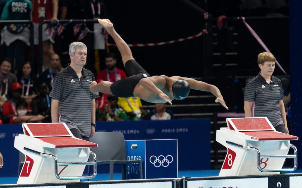 Jion Hosei  competed in the 50m men's freestyle at the Paris 2024 Olympic Games.