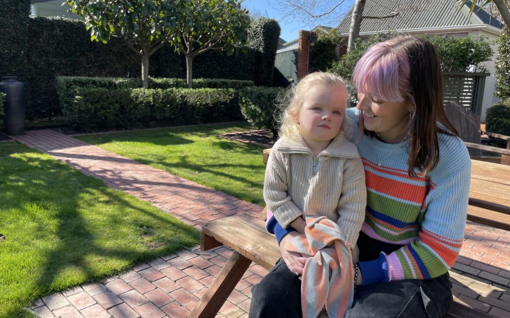 Ellie Guest and her son Wesley had a nine-hour wait in Palmerston North Hospital's emergency department.