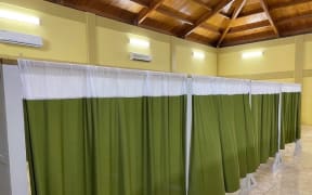 Veterans Affairs Center which has been turned into a quarantine facility