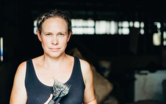 Emily Welch was one of the first competitive female shearers in New Zealand, and still holds a shearing world record