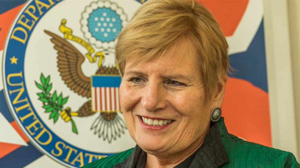 The United States' ambassador to Papua New Guinea, Vanuatu and Solomon Islands, Catherine Ebert-Grey.