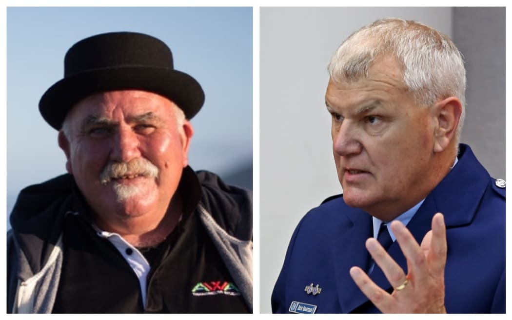 Dennis O'Reilly and Inspector Ross Grantham