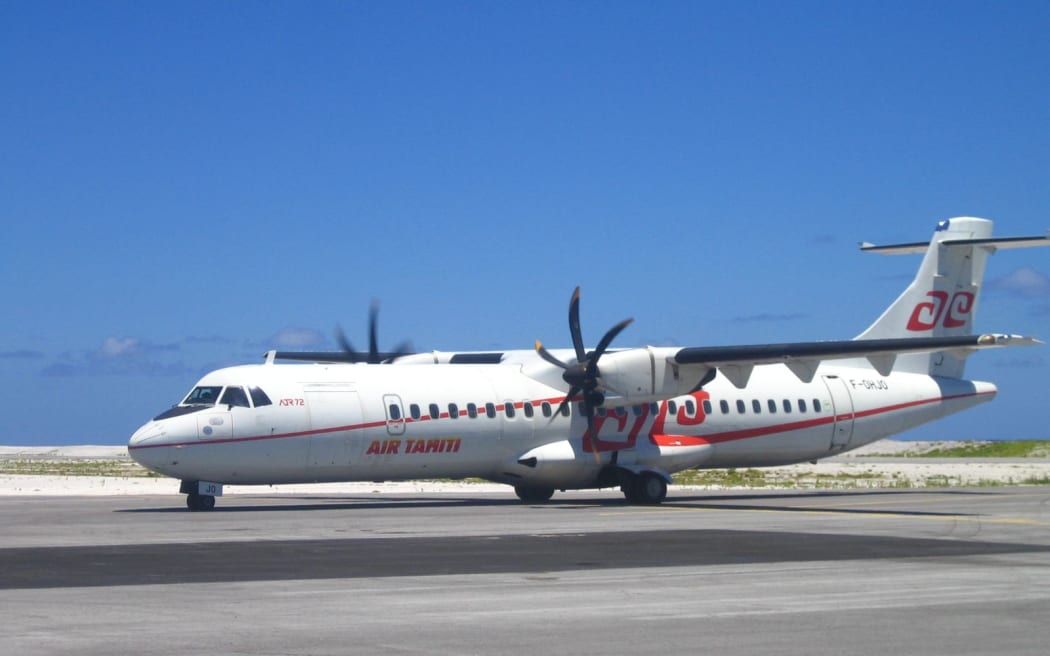 An Air Tahiti plane