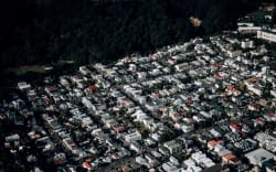 Housing in Mount Victoria, Wellington.