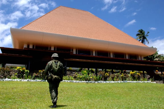 Former parliamentary buildings in Suva.