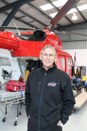 Graeme Gale, Chief Pilot of the Otago Rescue Helicopter Trust