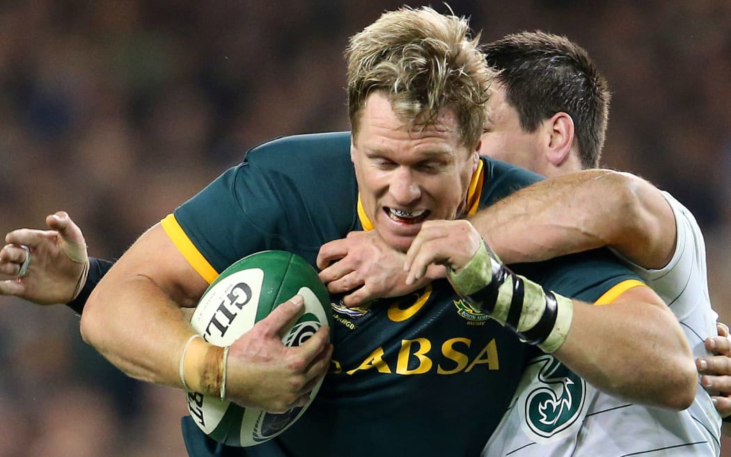 Springbok captain Jean de Villiers.