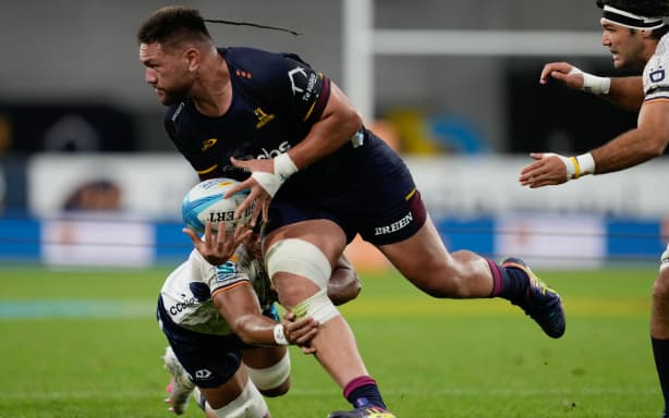 Saula Ma’u in action for the Highlanders.
