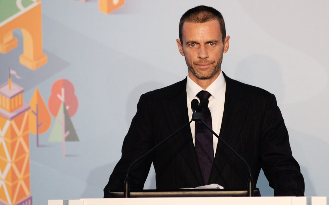 UEFA president Aleksander Ceferin.