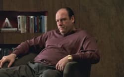 James Gandolfini as Tony Soprano in ‘The Sopranos’