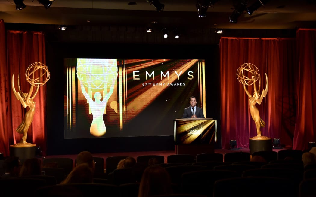 Television Academy chairman Bruce Rosenblum presents the Emmy nominations at the SilverScreen Theater,  West Hollywood.