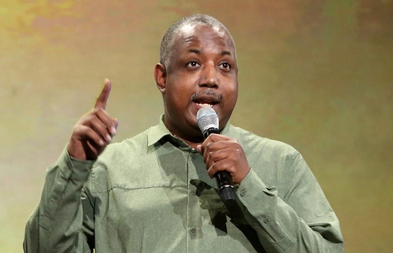 ANAHEIM, CALIFORNIA - AUGUST 24: Co-Director Kemp Powers of 'Soul' took part today in the Walt Disney Studios presentation at Disneys D23 EXPO 2019 in Anaheim, Calif. 'Soul' will be released in U.S. theaters on June 19, 2020.   Jesse Grant/Getty Images for Disney/AFP