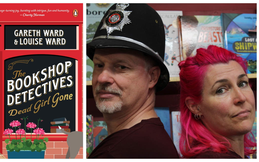 Gareth and Louise Ward, authors of The Bookshop Detective