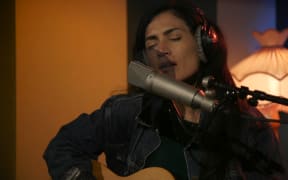 Anna Coddington in the RNZ Auckland studios. 7 June 2018.