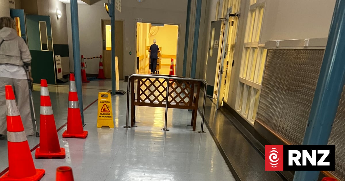 Staff warn of 'disgraceful' leaks at Hutt Hospital