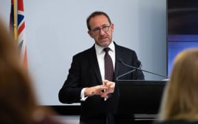 Andrew Little speaks to media about Covid preparedness