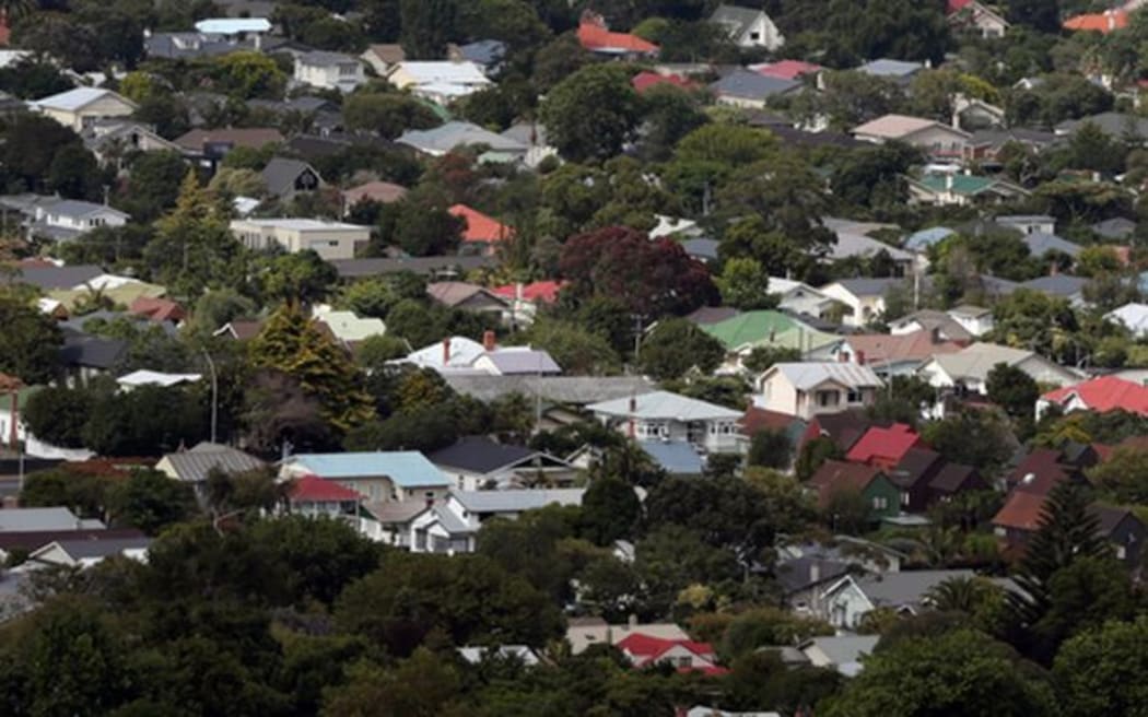 Auckland housing, pictured from Mt Eden.