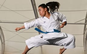 Andrea Anacan. New Zealand karate.