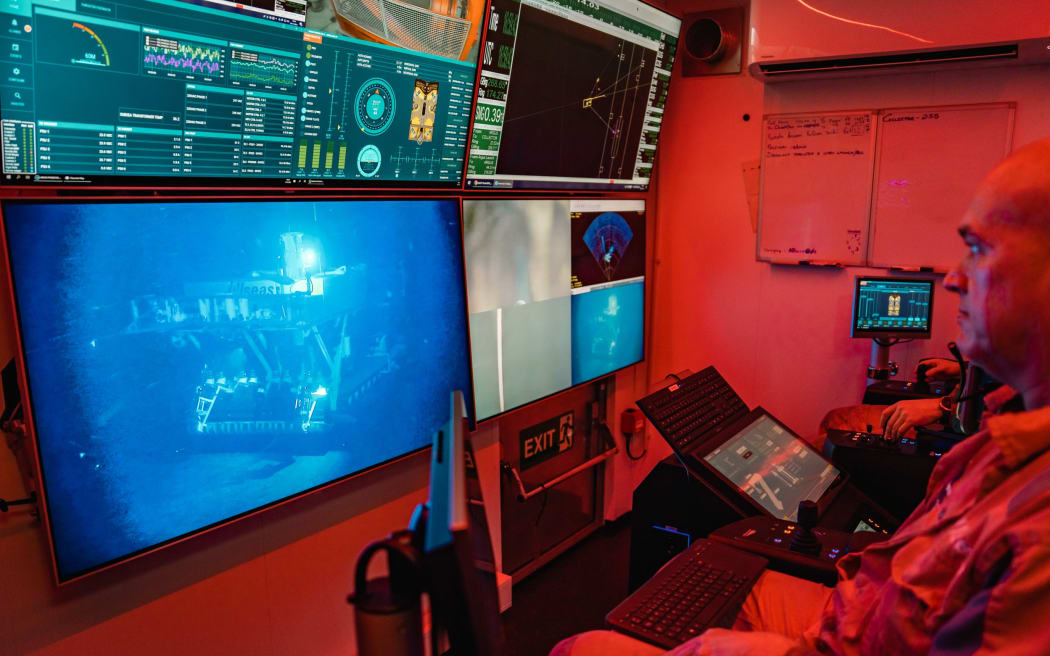 Deep Sea Mining - From a dedicated control room aboard the Hidden Gem, Allseas engineers successfully drove the pilot collector vehicle over 80 kilometers across the seafloor in the NORI-D exploration of the Clarion Clipperton Zone of the Pacific Ocean.